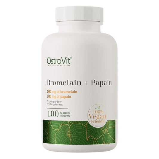 OstroVit Bromelain + Papain - 100 caps