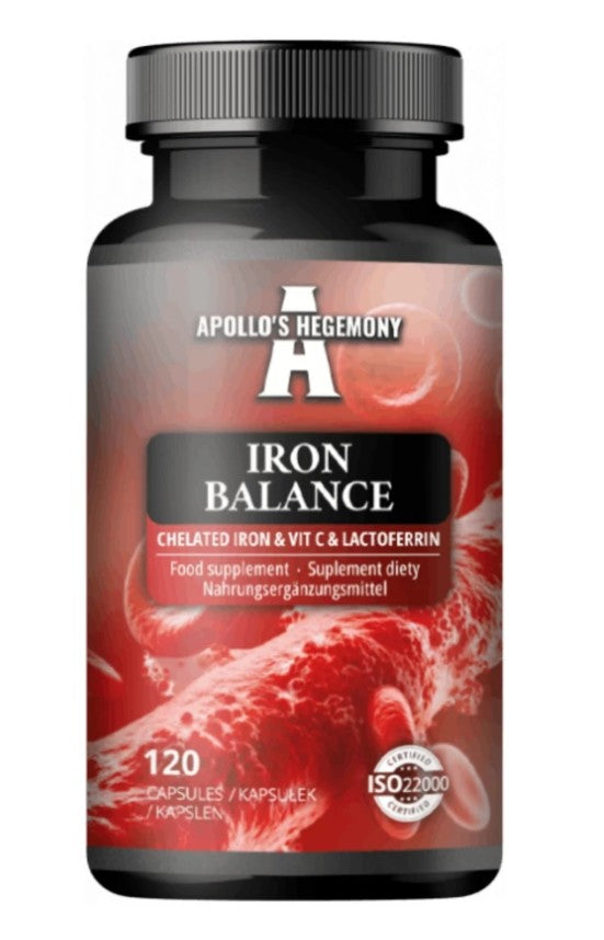 Apollo's Hegemony Iron Balance Chelated Iron & Vit C & Lactoferrin