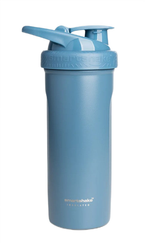 SmartShake Insulated Steel, Faded Blue - 750 ml.