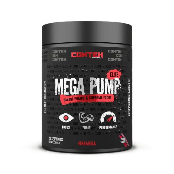 Conteh Sports Mega Pump Elite, Cherry - 390g