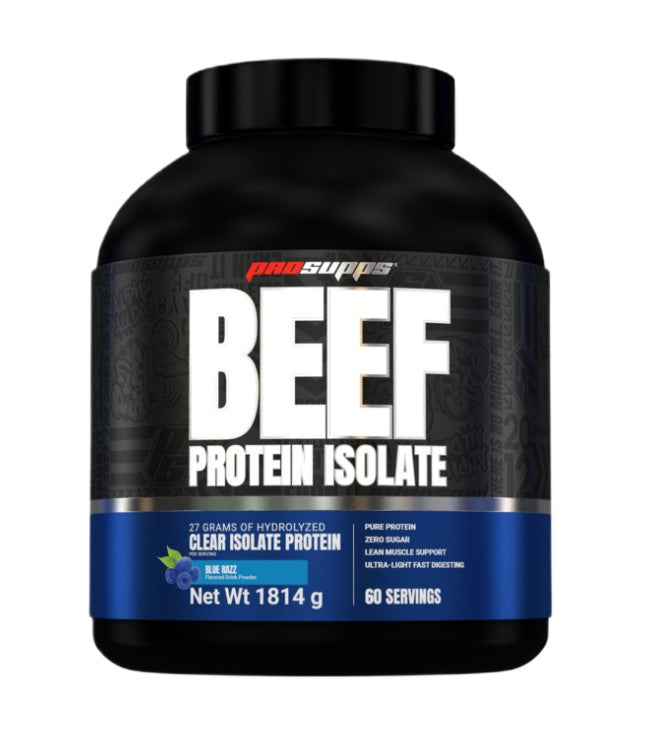 ProSupps Beef Protein Isolate, Blue Razz - 1814g