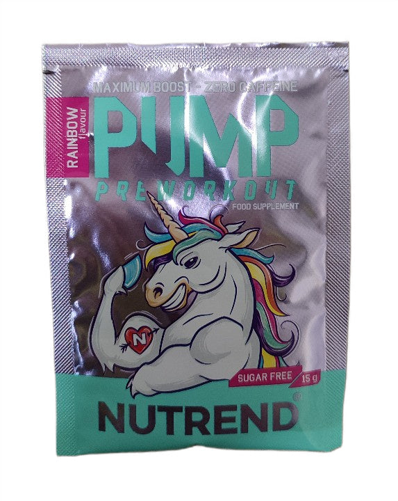 Nutrend Pump Pre-Workout, Rainbow - 15g (1 serving)