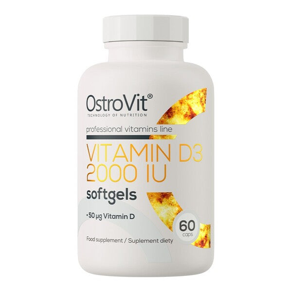 OstroVit Vitamin D3 2000 IU - 60 caps