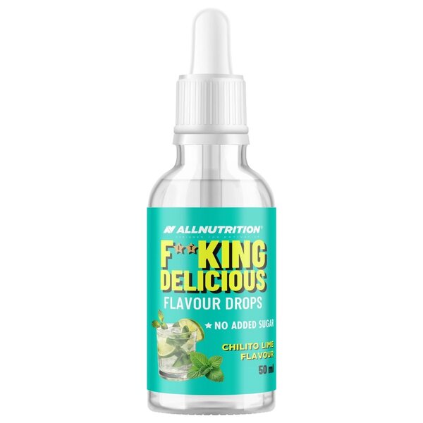Allnutrition Fitking Delicious Flavour Drops, Chilito Lime - 50 ml