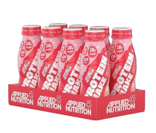 Applied Nutrition High Protein Shake, Strawberries & Cream - 8 x 3