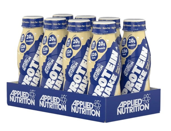 Applied Nutrition High Protein Shake, White Chocolate - 8 x 330 ml