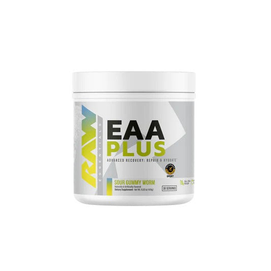Raw Nutrition EAA Plus, Sour Gummy Worm - 426g