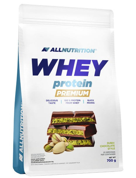Allnutrition Whey Protein Premium, Dubai Chocolate - 700g