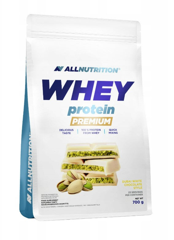 Allnutrition Whey Protein Premium, Dubai White Chocolate - 700g
