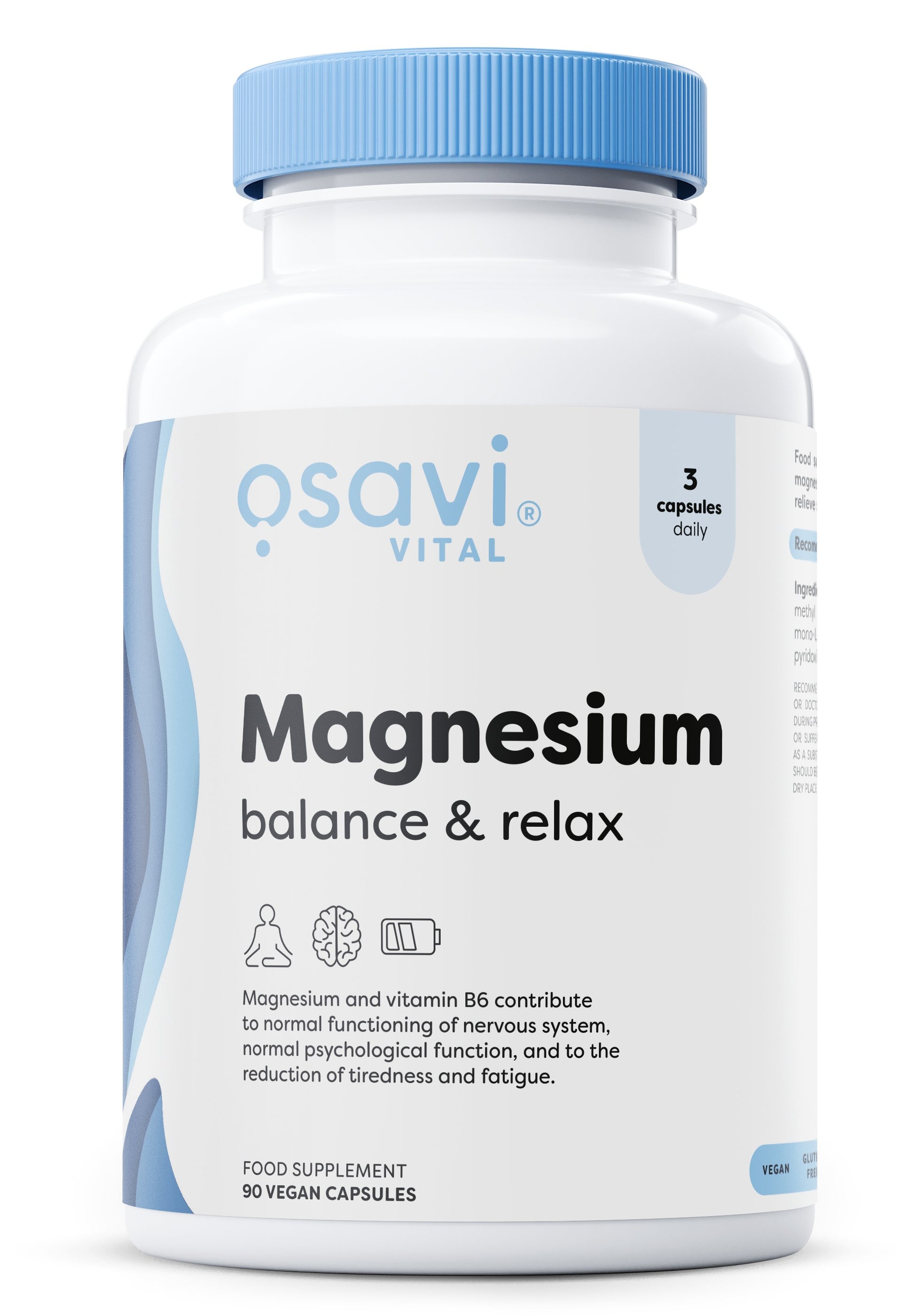 Osavi Magnesium Balance & Relax - 90 vegan caps