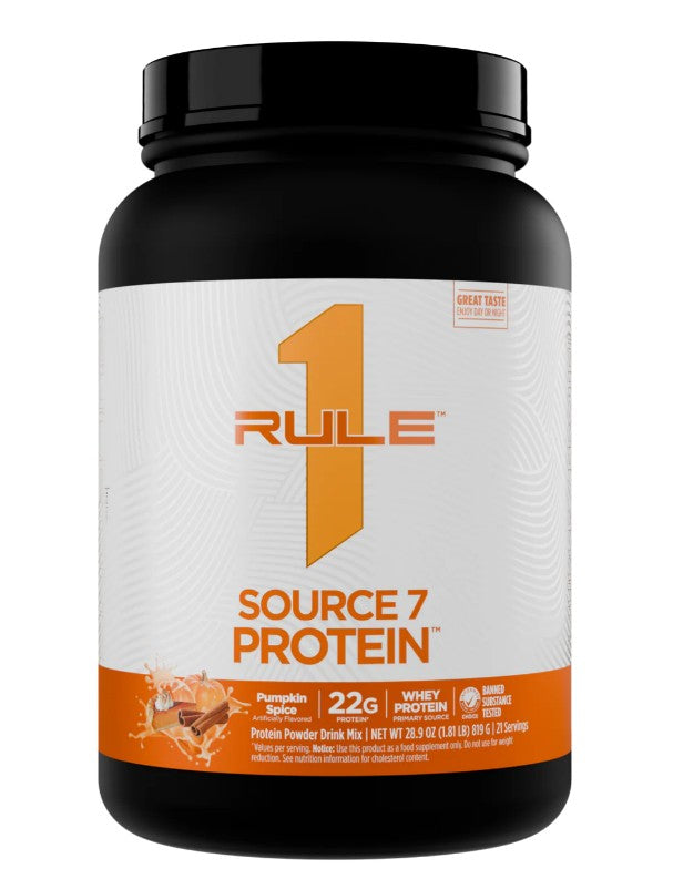 Rule One Source7 Protein, Pumpkin Spice - 819g