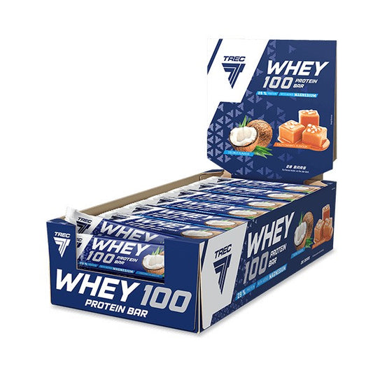 Trec Nutrition Whey 100 Protein Bar, Coconut - 28 x 40g