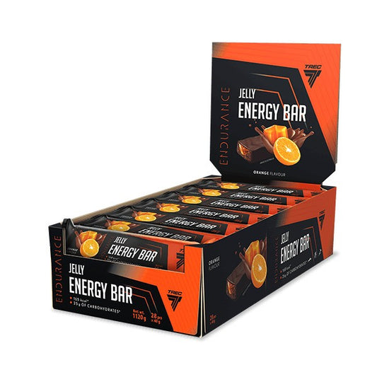 Trec Nutrition Endurance Jelly Energy Bar, Orange - 32 x 40g