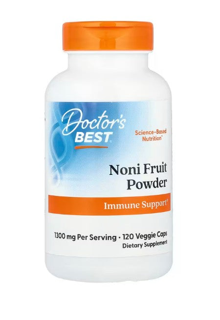 Doctor's Best Noni Fruit Powder, 1300mg - 120 vcaps