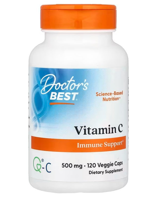 Doctor's Best Vitamin C, 500mg - 120 vcaps