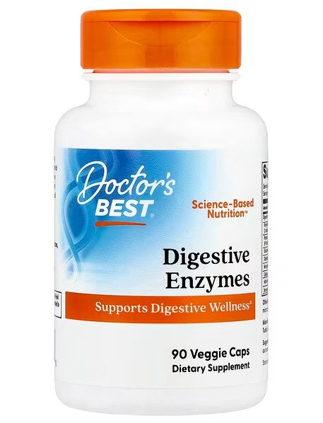 Doctor's Best Digestive Enzymes - 90 vcaps