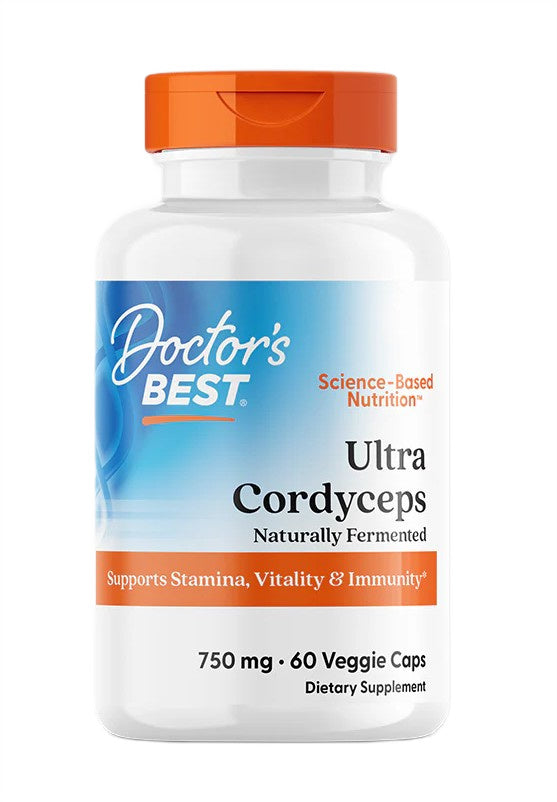 Doctor's Best Ultra Cordyceps, 750mg - 60 vcaps