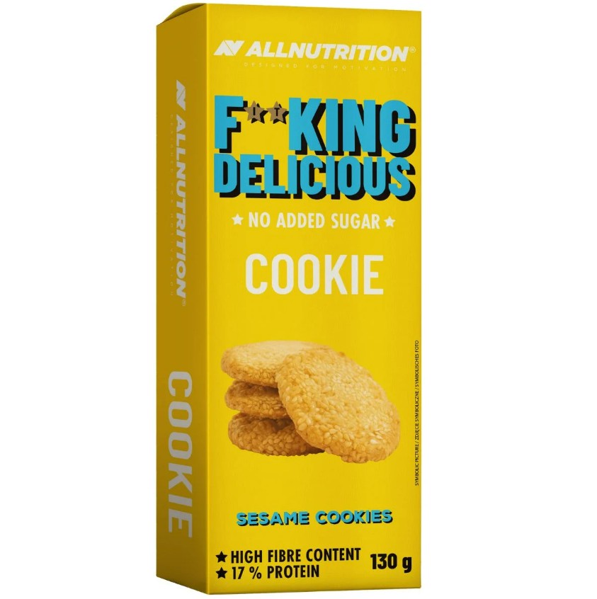 Allnutrition Fitking Delicious Cookie, Sesame Cookies - 130g