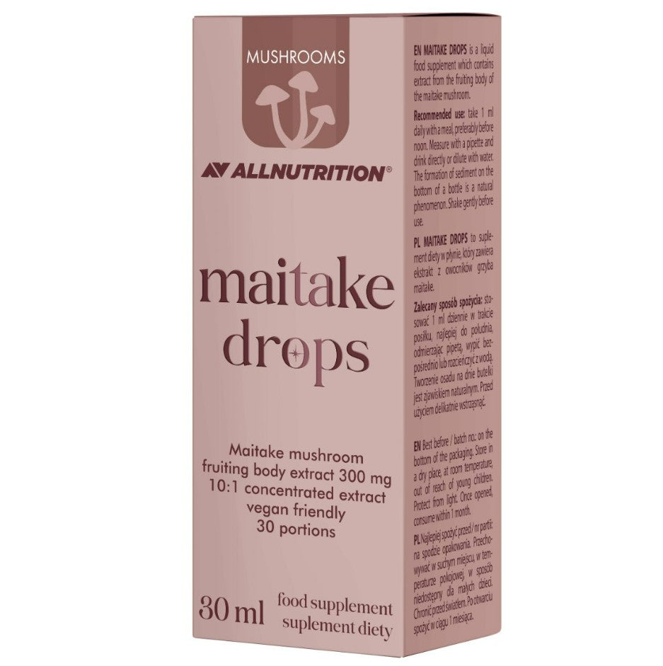 Allnutrition Mushrooms Maitake Drops, 300mg - 30 ml.