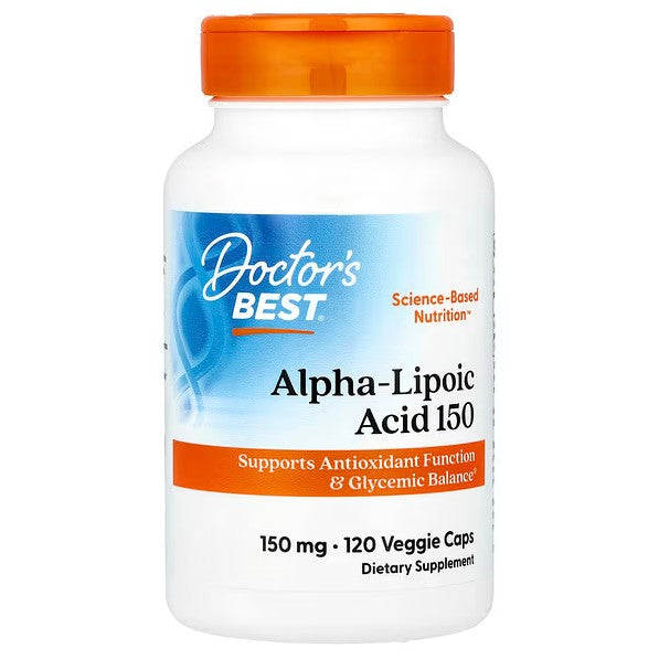Doctor's Best Alpha-Lipoic Acid, 150mg - 120 vcaps