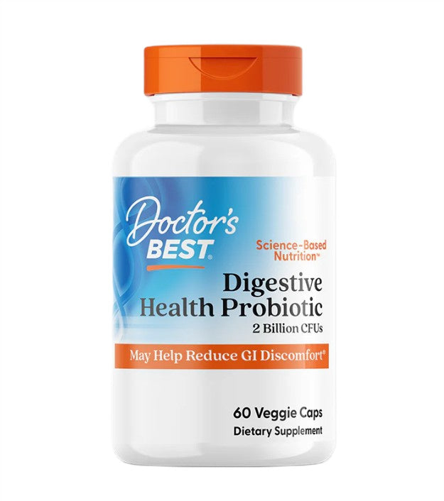 Doctor's Best Digestive Health Probiotic 2 Billion with LactoSpore