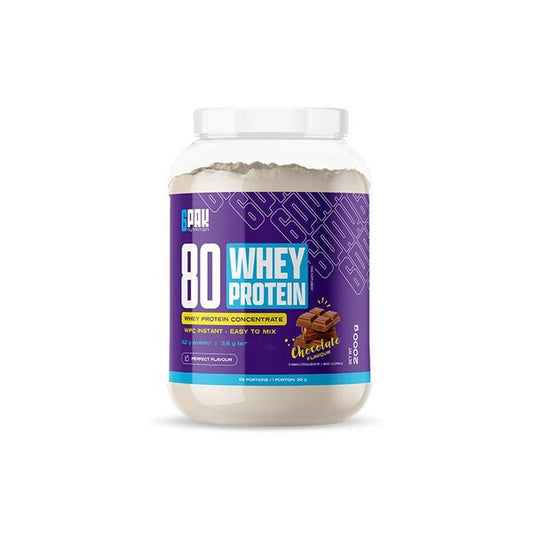 6PAK 80 Whey Protein, Chocolate - 2000g