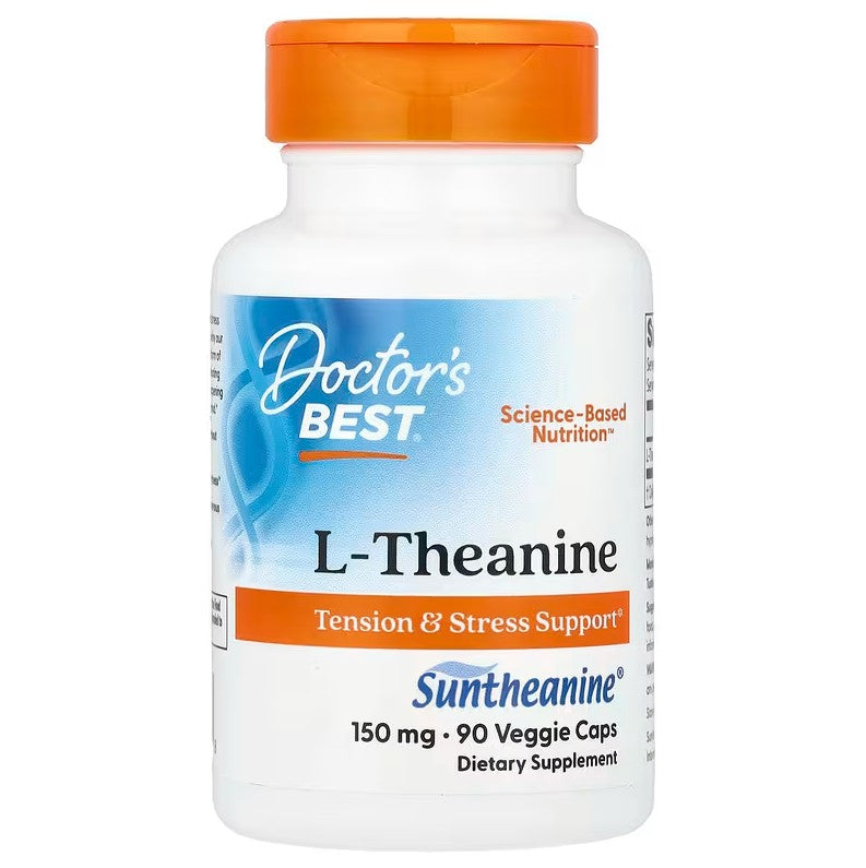 Doctor's Best L-Theanine with Suntheanine, 150mg - 90 vcaps