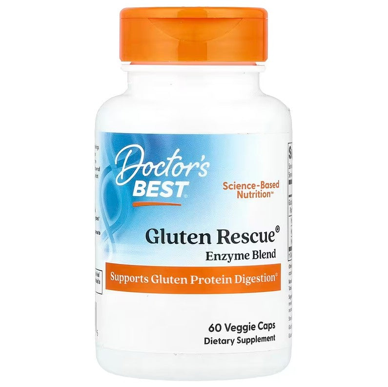Doctor's Best Gluten Rescue - 60 vcaps