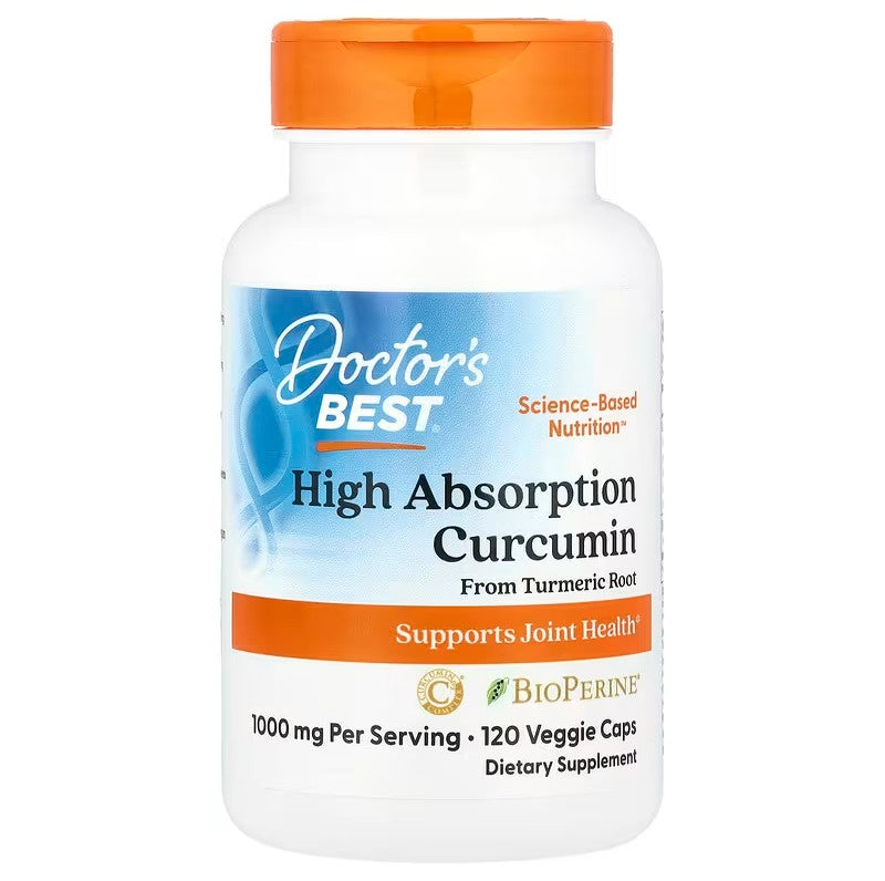 Doctor's Best High Absorption Curcumin From Turmeric Root with C3