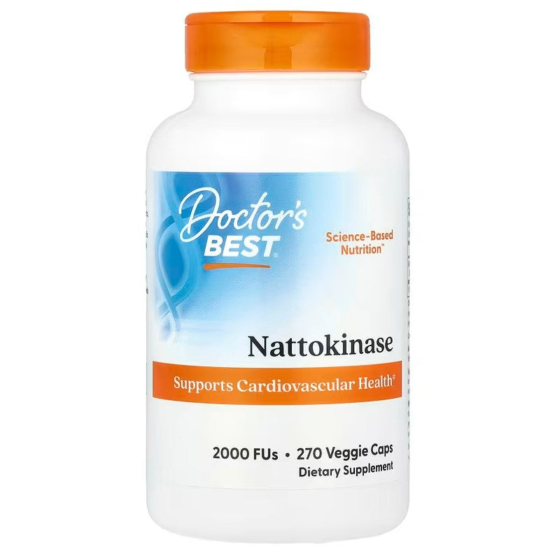 Doctor's Best Nattokinase, 2000 FUs - 270 vcaps