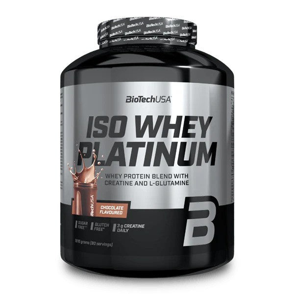 BioTechUSA Iso Whey Platinum, Chocolate - 1816g