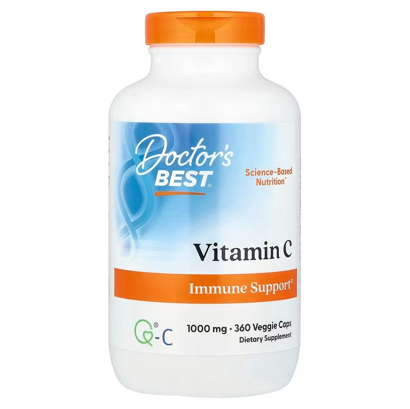 Doctor's Best Vitamin C with Q-C, 1000mg - 360 vcaps