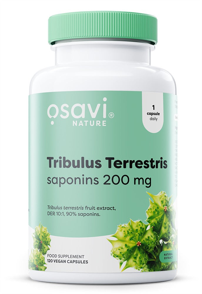 Osavi Tribulus Terrestris, Saponins 200mg - 120 vegan caps