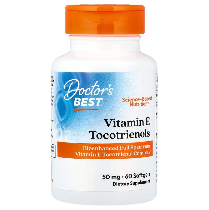 Doctor's Best Tocotrienols, 50mg - 60 softgels