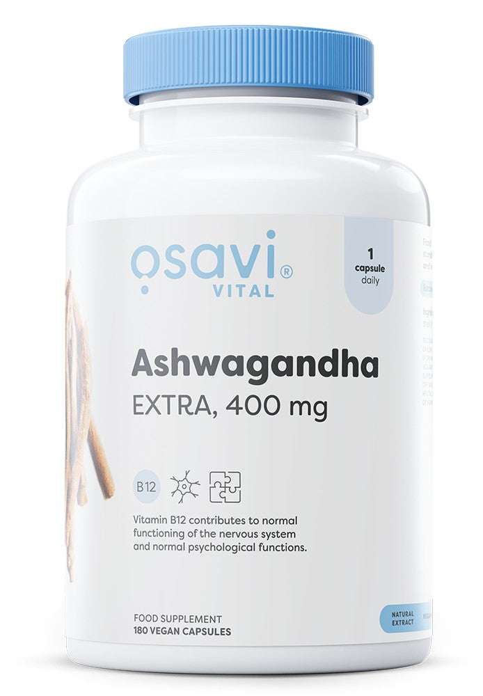Osavi Ashwagandha Extra, 400mg - 180 vegan caps