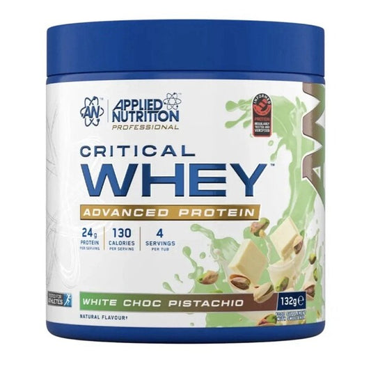 Applied Nutrition Critical Whey, White Choc Pistachio - 132g (4 se