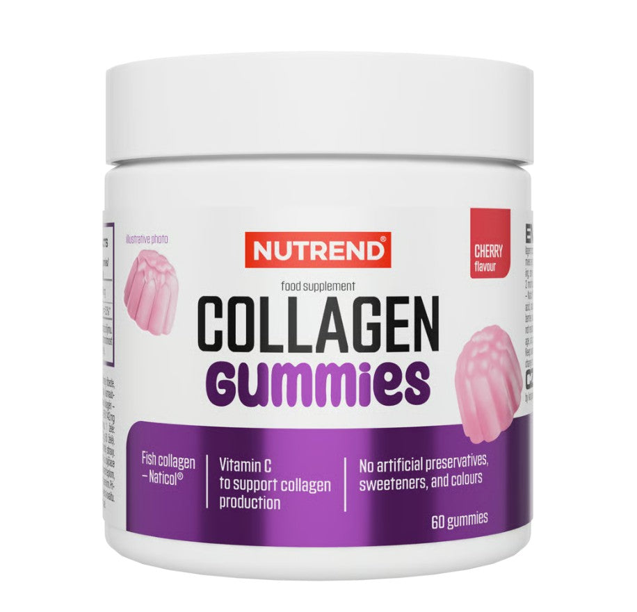 Nutrend Collagen Gummies, Cherry - 60 gummies