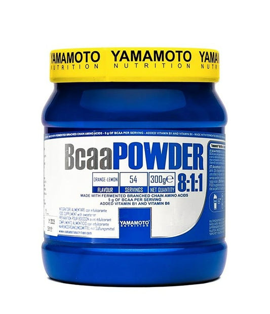 Yamamoto Nutrition BCAA Powder 8:1:1, Orange Lemon - 300 grams