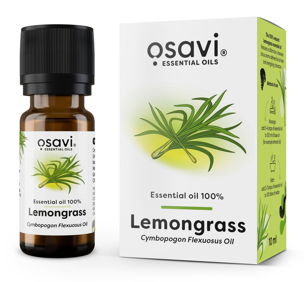 Osavi Essential Oil 100% Lemongrass - 10 ml.