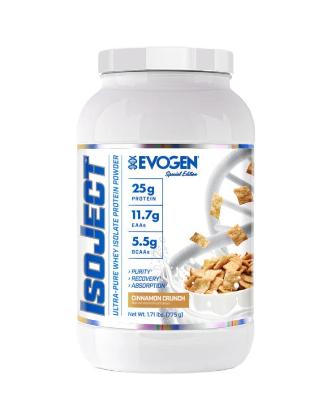Evogen IsoJect, Cinnamon Crunch - 775g