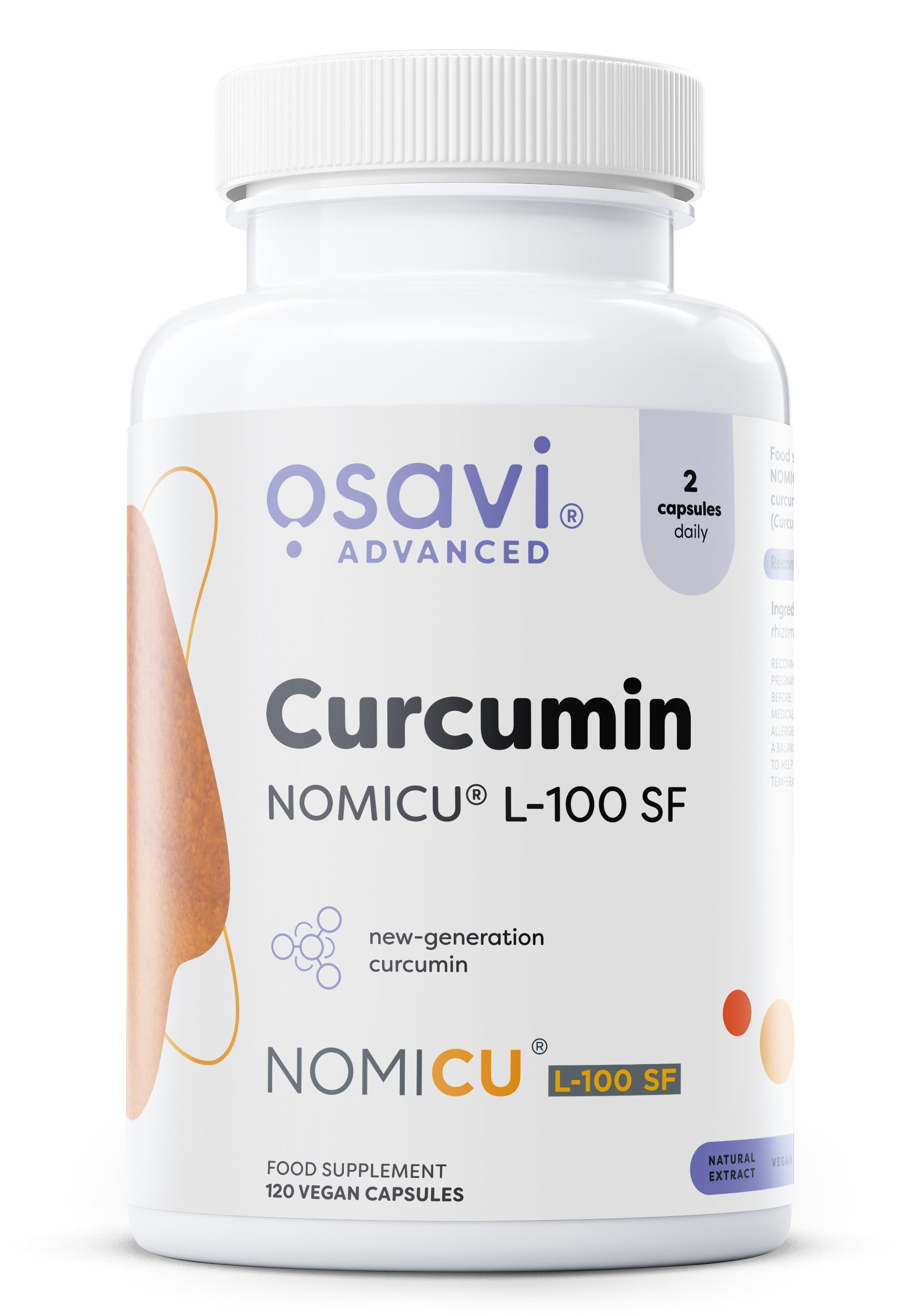 Osavi Curcumin NOMICU L-100 SF - 120 vegan caps