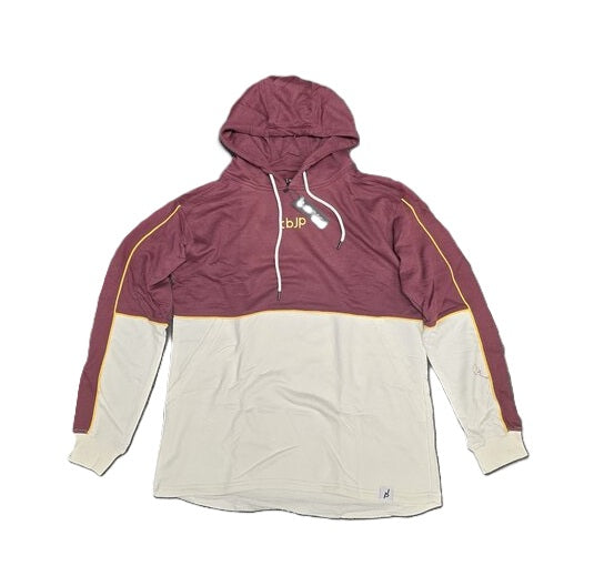 Trained by JP TBJP Hoodie, Red White - X-Large