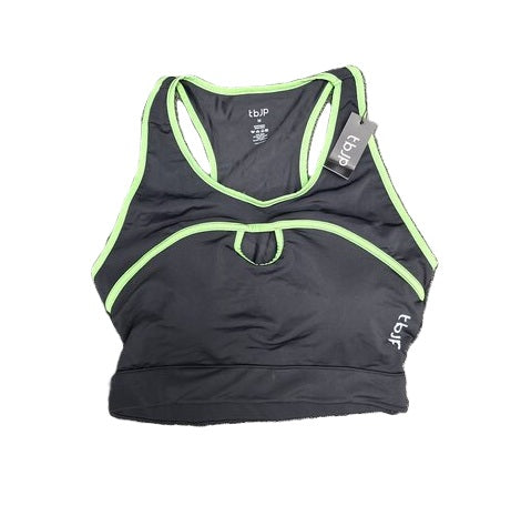 Trained by JP TBJP Sport Bra, Green Black - Medium