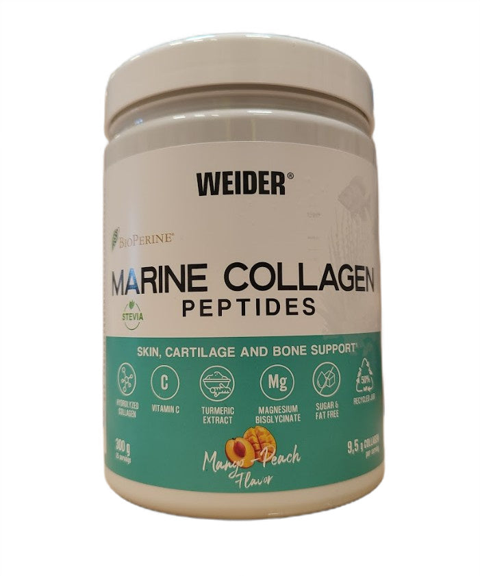Weider Marine Collagen Peptides, Mango-Peach - 300g