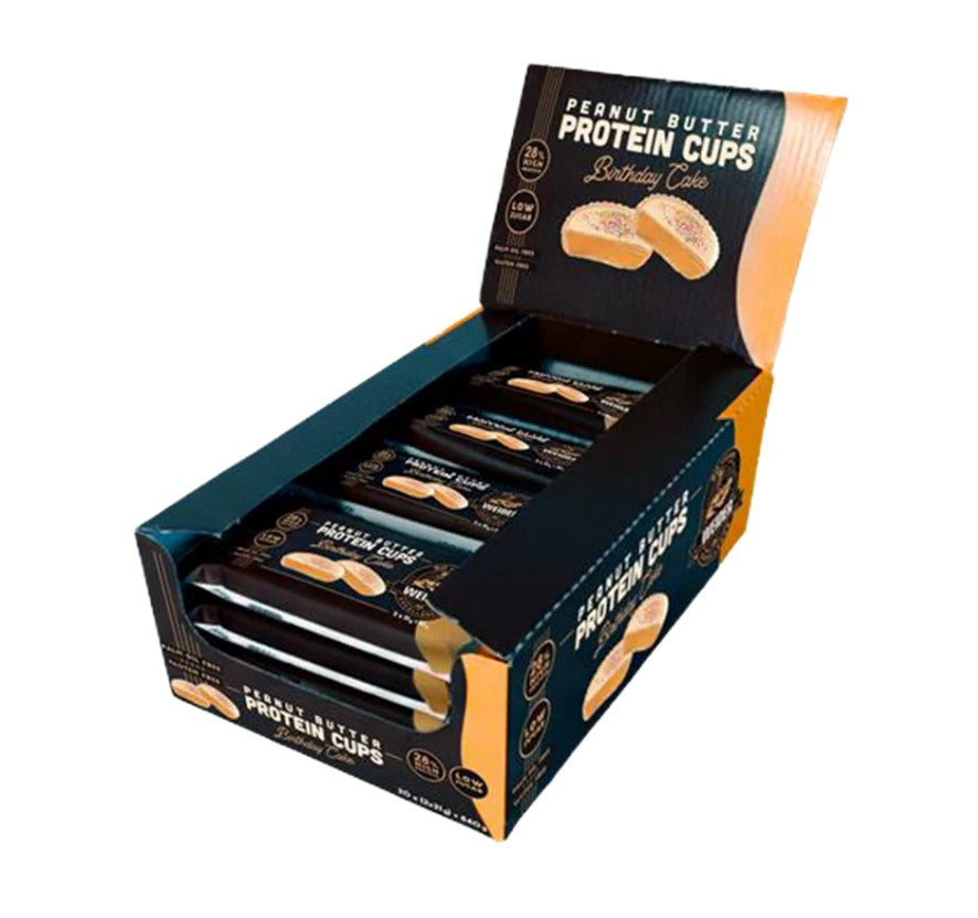 Weider Protein Cups, Peanut Butter Birthday Cake - 20 x 42g
