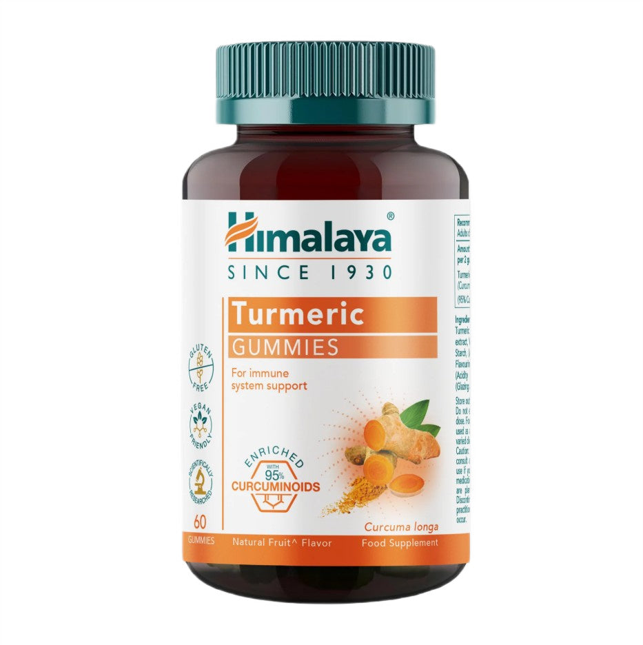 Himalaya Turmeric Gummies, Natural Fruit - 60 gummies