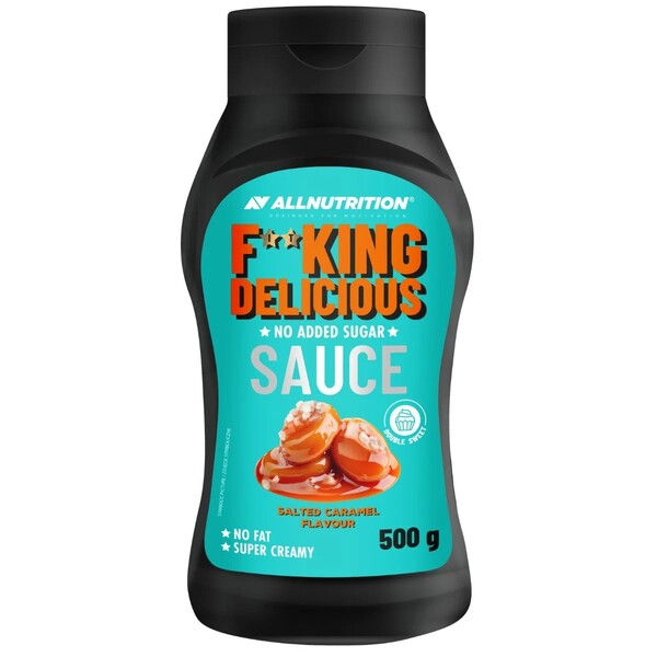 Allnutrition Fitking Delicious Sauce, Salted Caramel - 500g