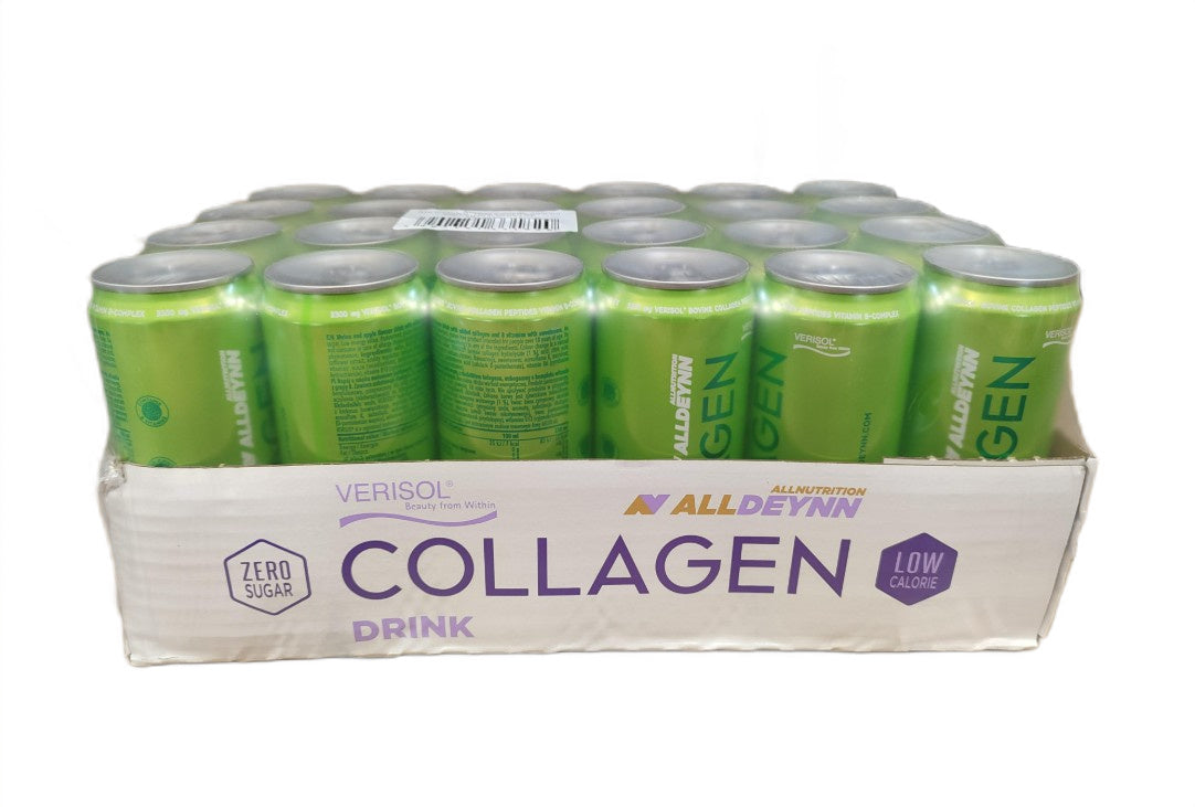 Allnutrition AllDeynn Collagen Drink, Melonini - 24 x 330 ml.