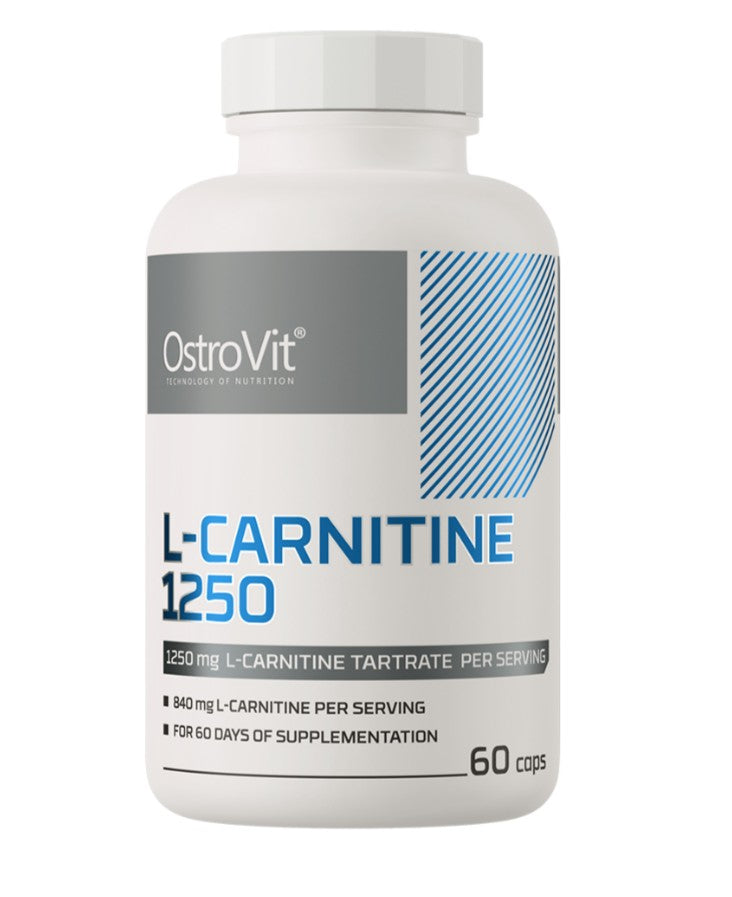 OstroVit L-Carnitine, 1250mg - 60 caps