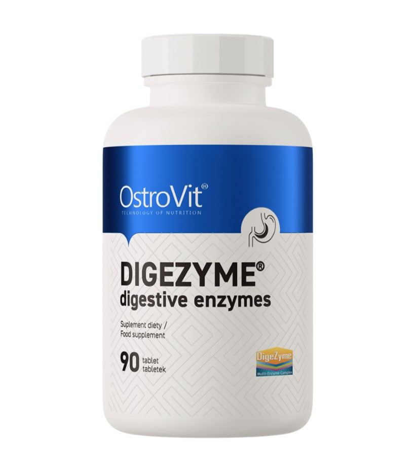 OstroVit Digezyme Digestive Enzymes - 90 tablets